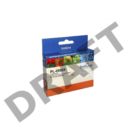 Картридж PL-08024 для принтеров Epson StylusPhoto P50/PX660/PX720WD/PX820WD Cyan водн ProfiLine