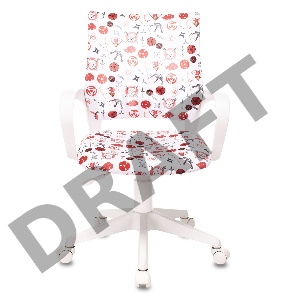 Кресло детское Бюрократ KD-W4 белый крестовина пластик пластик белый