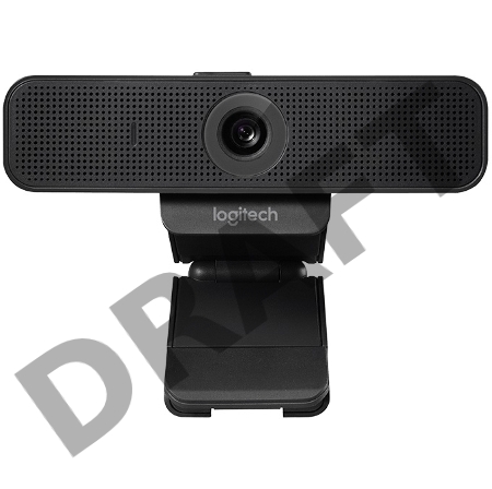 Цифровая камера Logitech HD Pro C925e черный 2Mpix USB2.0 с микрофоном