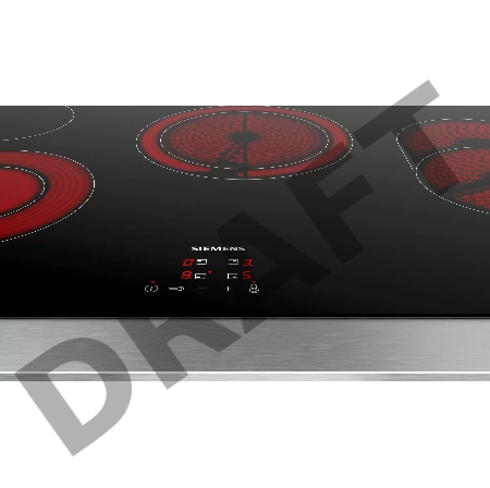 Встраиваемая электрическая варочная панель, IQ300,  SIEMENS ET811BHA1M, Черный