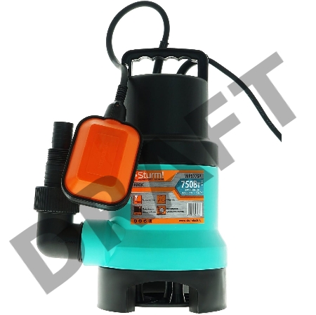 Насос дренажный Sturm! WP9775P 750Вт 13800л/час