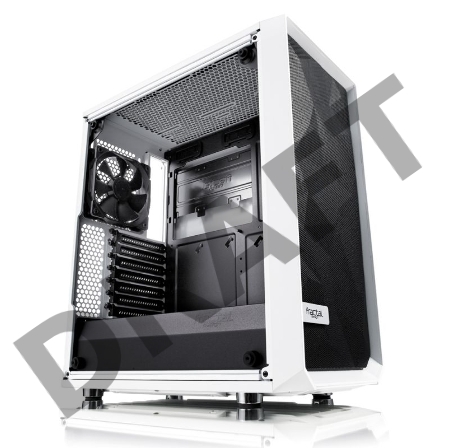 Корпус Fractal Design Meshify C White Tempered Glass FD-CA-MESH-C-WT-TGC  (700104)