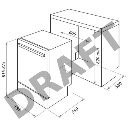Посудомоечная бытовая машина MAUNFELD MLP-12I, встраиваемая