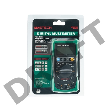 Универсальный мультиметр MASTECH  MS8233E 13-2013
