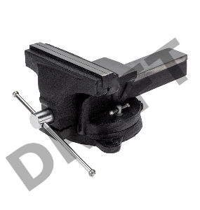 Тиски слесарные 200мм, поворотные, с наковальней KRANZ