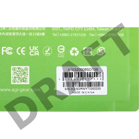 Память DDR4 8Gb 3200MHz AGi AGI320008SD138 SD138 RTL PC4-25600 SO-DIMM 260-pin Ret