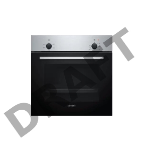 Встраиваеммый духовой шкаф SIEMENS HA010FBR1M IQ100  548x595x595мм  8 режимов готовки Каталитическая парциальная, гидролитическая очистка 3,3КВт Нерж.