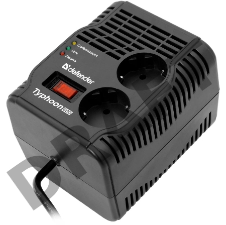 Стабилизатор напряжения Defender AVR Typhoon 600 VA (99032)