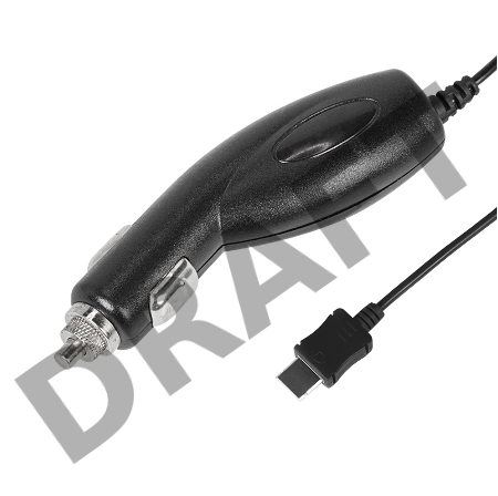 Автозарядка в прикуриватель для SAMSUNG G600/D880 (АЗУ) (5 V, 700 mA) шнур спираль 1.2 м черная REXANT