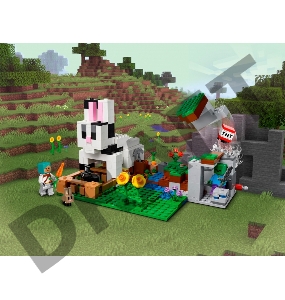 Конструктор Lego Minecraft Кроличье ранчо (21181)