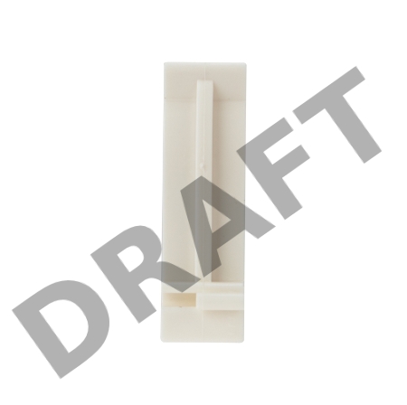 Крепеж-клипса для монтажного пистолета Ø 40 мм, белая (25 шт/уп) REXANT