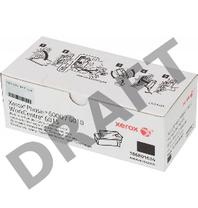 Тонер-картридж Xerox 106R01634 черный для Xerox Ph 6000/6010N/WC 6015 (2000 стр.)(Channels)