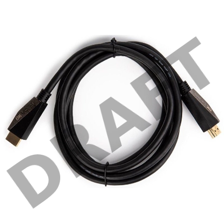 Кабель HDMI 19M/M,ver. 2.1, 8K@60 Hz 2m VCOM <CG860-2M>