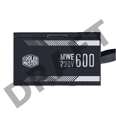 Блок питания Cooler Master MWE White 600 MPE-6001-ACABW-EU 230V 600W A/EU Cable