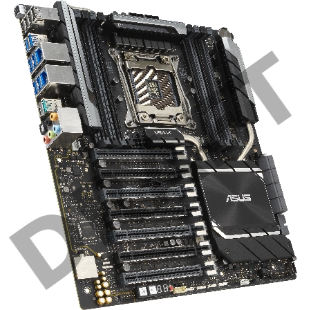 Материнская плата ASUS PRO WS X299 SAGE II /LGA-2066,X299 II,8DIMM,7PCIE, RTL {3}