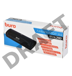 Ламинатор Buro BU-L280 (OL280) A4 (80-125мкм) 25см/мин (2вал.) хол.лам. лам.фото