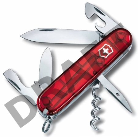 Нож перочинный Victorinox Spartan SilverTech 1.3603.T 91мм 12 функций полупрозрачный серебристый