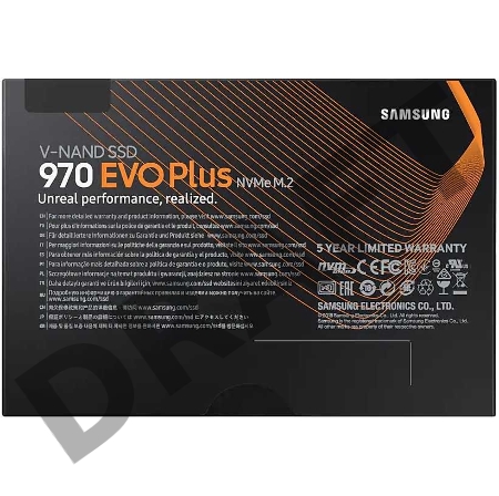 Накопитель SSD Samsung 2TB M.2 NVMe 970 EVO Plus (R3500/W3300Mb/s, V-NAND 3-bit MLC, Phoenix, PCIe, 2280) (MZ-V7S2T0BW)