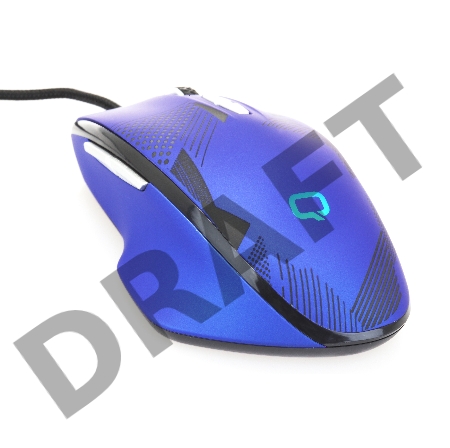 Мышь Qumo Office Enigma M59 [24278] {7 кнопок, проводная,подсветка 7 цв-в, 800/1200/1600/2400 dpi}