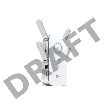 Повторитель беспроводного сигнала TP-Link SOHO RE650 Wi-Fi поставляется без кабеля RJ-45