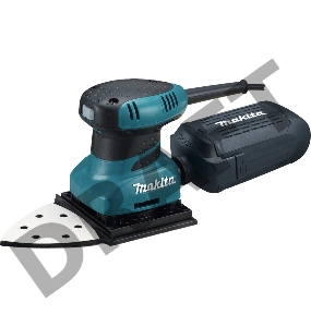 Шлифовальные машины Makita BO4565 ВШМ(дельта),{200Вт,114х102мм,угол96мм,14000об\м,ампл-1.5мм,1.1кг,кор,п\сборник,липучка}