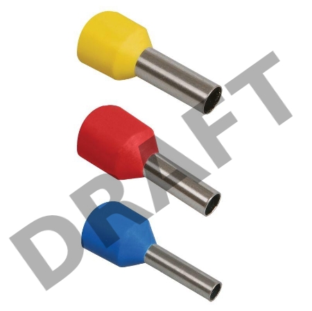 Наконечник-гильза изол. Е3516 35кв.мм (уп.100шт) ИЭК UGN10-035-16-16