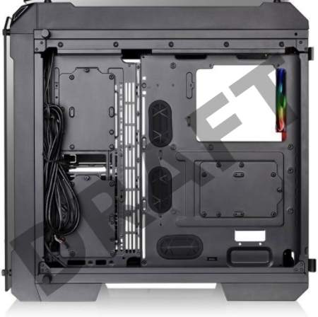 Корпус View 71 TG RGB (870680) CA-1I7-00F1WN-01 /Black/Win/SPCC/Tempered Glass*4/Color Box/Riing 140mm RGB Fan*3