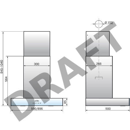 Вытяжка ELIKOR Агат 60Н-1000-Е4Д нерж/белый