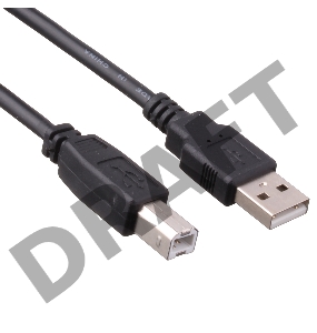 Кабель USB 2.0 A-->B 3м Exegate