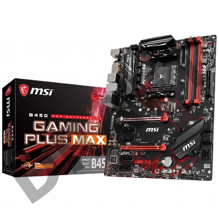 Материнская плата AMD B450 SAM4 ATX B450 GAMING PLUS MAX MSI