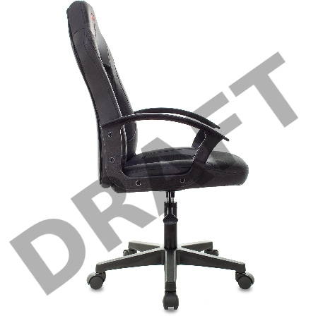 Кресло игровое Zombie 11LT черный текстиль/эко.кожа крестовина пластик