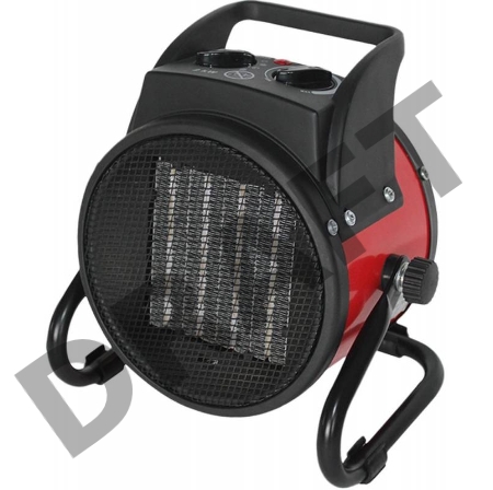 Тепловая электрическая пушка РЕСАНТА ТЭПК-2000K  (керам.нагревательный элемент,круглая)