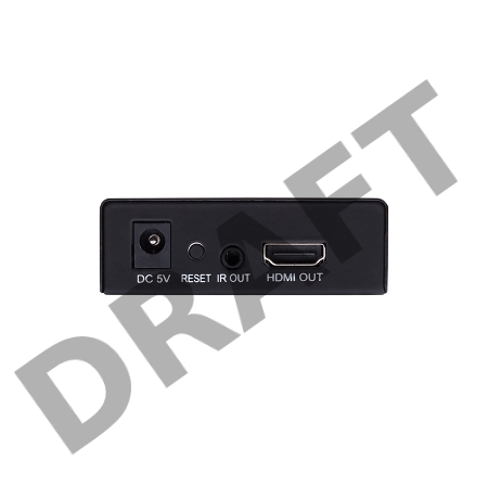 Приёмник сигнала HDMI по витой паре LAN (RJ-45) кат. 5е/6 REXANT