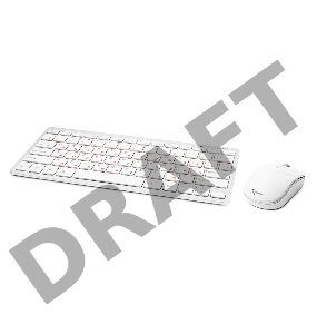 Клавиатура+мышь Gembird KBS-7001-RU {Wireless, ноутбучн. механизм клавиш 2.4ГГц/10м, мини-приемник- USB}