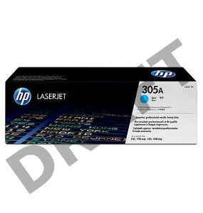 Тонер-картридж HP CE411A голубой CLJ Pro 300 Color M351 /Pro 400 Color M451/Pro 300 Color MFP M375/Pro 400 Color MFP M475 (2 600 стр.)