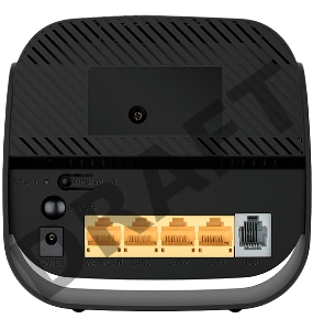 Роутер беспроводной D-Link DSL-2640U/R1A ADSL2+ черный (Annex A)