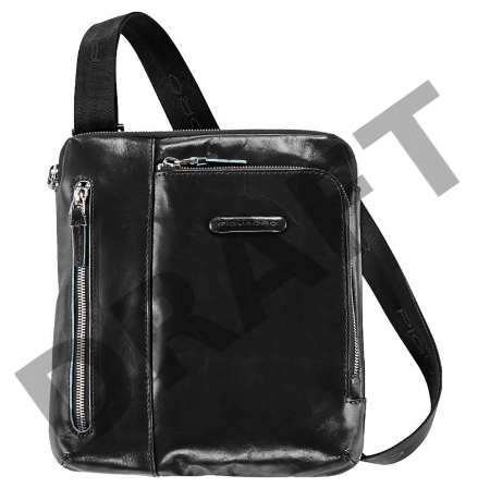 Сумка Piquadro Blue Square CA1816B2/N черный натур.кожа