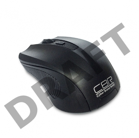 Мышь CBR CM-404 Black, оптика, радио 2,4 Ггц, 1200 dpi, USB