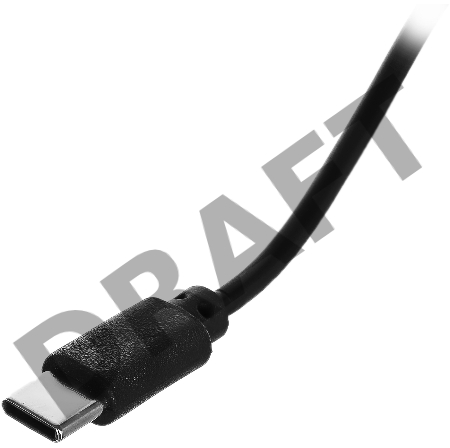 Сетевое зар./устр. Buro BUWC1 2A кабель USB Type C черный (BUWC10S00CBK)