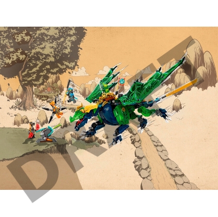 Конструктор Lego Ninjago Легендарный дракон Ллойда (71766)