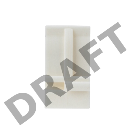 Крепеж-клипса для монтажного пистолета Ø 16 мм, белая (100 шт/уп) REXANT