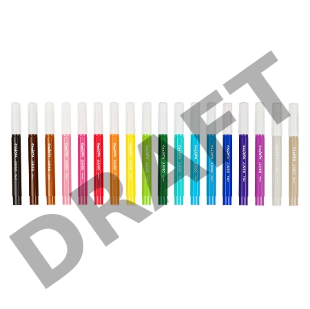 Фломастеры Universal CARIOCA JUMBO 40566 18цв. блистер