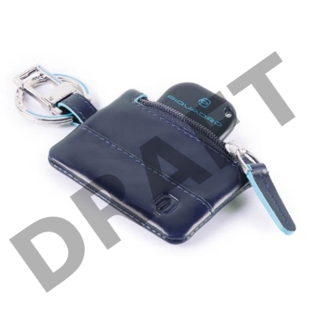 Датчик отслеживания Piquadro Blue Square (PC4821B2/BLU2) синий нат.кожа