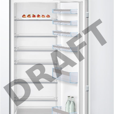 Встраиваемая холодильная камера, 177,2 x 54,1 x 54,5 см,319 литров,Цифровой дисплей,Door-on-door