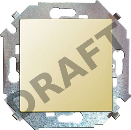 Механизм выключателя проходной 1-кл. СП Simon15 16А IP20 сл. кость Simon 1591201-031