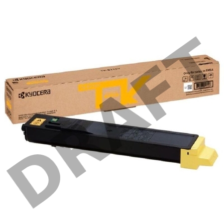 Тонер-картридж Kyocera TK-8115Y (1T02P3ANL0) желтый для M8124cidn/M8130cidn 6000 стр.