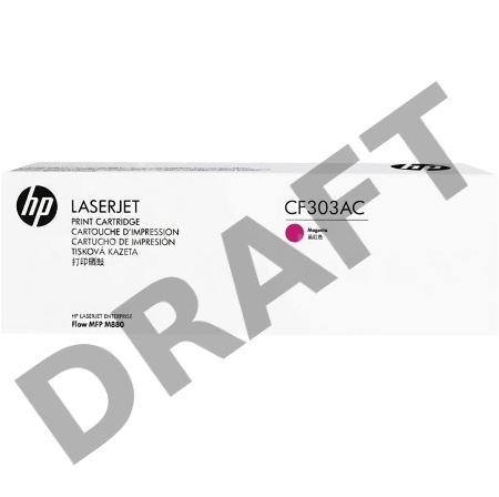 Контрактный Тонер-картридж HP 827A Magenta Contract LaserJet Toner Cartridge