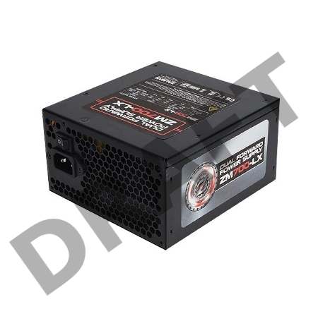Блок питания Zalman ZM700-LX II (ATX 2.3, 700W, Active PFC, 120mm fan) Retail