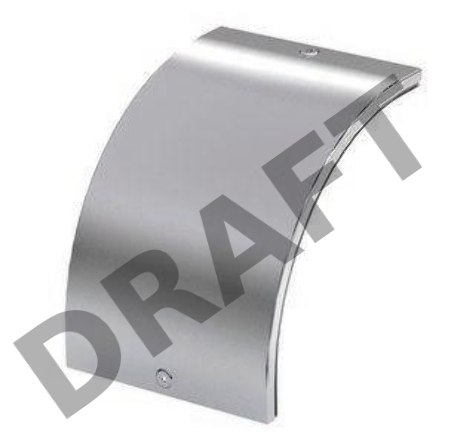 Крышка на угол вертикальный внеш. CD90 осн. 150 ДКС 38243