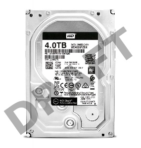 Жесткий диск SATA 4TB 7200RPM 6GB/S 256MB BLACK WD4005FZBX WDC 3.5